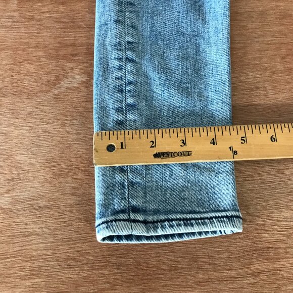 Rag & Bone Nina Skinny Jeans Women 26 Blue Mid Rise Medium Wash Stretch 18194 - Picture 4 of 14